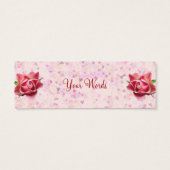 Rose Harmonie-Geschenkmarke (Rückseite)