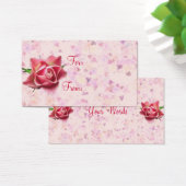 Rose Harmonie-Geschenkmarke (Schreibtisch)