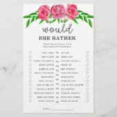 Rose Hätte sie lieber Brautparty (Vorderseite)