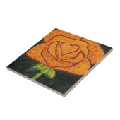 "Rose Heart #2" Kitchen Garden Keramik Tile Fliese (Seite)