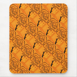 "Rose Heart #5" gepolstertes Muster florales Mouse Mousepad