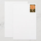 "Rose Heart #8" Blumengeschichten Briefpapier (Vorne/Hinten)