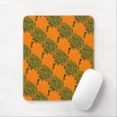 "Rose Heart #9" gepolstertes Muster florales Mouse Mousepad (Mit Mouse)
