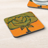 "Rose Heart #9" Set "Floral Untersetzer" Untersetzer (Linke Seite)