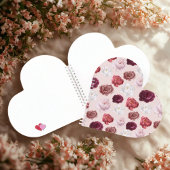 Rose Heart Notebook - Ein wahrer Geist Notizblock