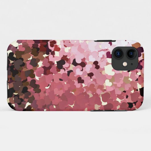 ROSE HEARTS Case-Mate iPhone HÜLLE (Rückseite (Horizontal))