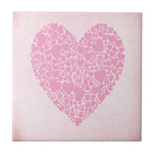 Rose Hearts Fliese