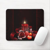 Rose Hearts Mousepad (Mit Mouse)