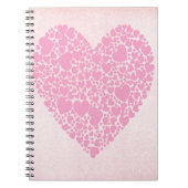 Rose Hearts Notizblock (Vorderseite)