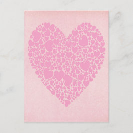 Rose Hearts Postkarte