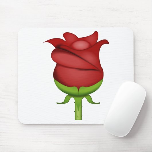 Rose herunterladen - Emoji Mousepad (Mit Mouse)