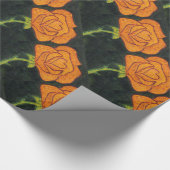 "Rose Herz #2" Blumengartenpapier Geschenkpapier (Ecke)