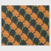 "Rose Herz #2" Blumengartenpapier Geschenkpapier (Flach)
