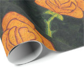 "Rose Herz #2" Blumengartenpapier Geschenkpapier (Rolleneckpunkt)