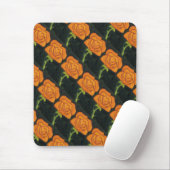 "Rose Herz #2" gepolstertes Muster florales Mousep Mousepad (Mit Mouse)
