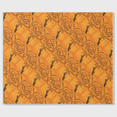 "Rose Herz #5" Blumengartenpapier Geschenkpapier (Flach)