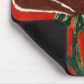 "Rose Herz #7" Blumenmousepad Mousepad (Ecke)