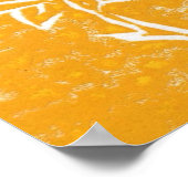 Rose Herzkunst Print Poster (Ecke)