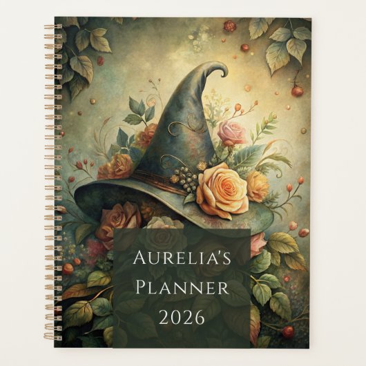 Rose Hexenhut - Kernzellenzauberplaner Planer (Vorderseite)