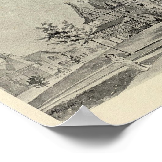 Rose Hill, Gerichtssitz Poster (Ecke)