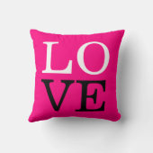 Rose Hintergrund Liebe Hochzeit Kissen (Rückseite)