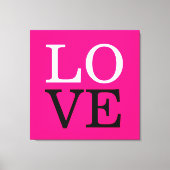 Rose Hintergrund Liebe Hochzeit Leinwanddruck (Vorderseite)