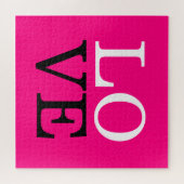 Rose Hintergrund Liebe Hochzeit Puzzle (Horizontal)