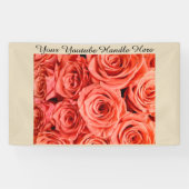 Rose Hintergrund-Vlogging Wählen Sie selbe Einstel Banner (Horizontal)