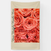 Rose Hintergrund-Vlogging Wählen Sie selbe Einstel Banner (Vertikal)