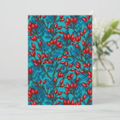 Rose hips, red and blue (Stehend Vorderseite)