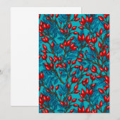 Rose hips, red and blue (Vorne/Hinten)