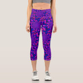Rose Hochwaisted Capris (Vorderseite)