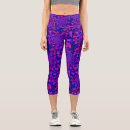 Rose Hochwaisted Capris