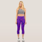 Rose Hochwaisted Capris (Vorderseite)