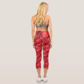 Rose Hochwaisted Capris (Rückseite)