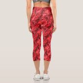 Rose Hochwaisted Capris (Rückseite)