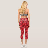 Rose Hochwaisted Capris (Rückseite)