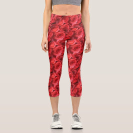 Rose Hochwaisted Capris