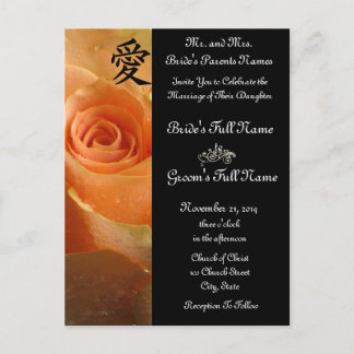 Rose Hochzeiten Einladungen und Favoriten