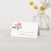 Rose - Hochzeiten Platzkarten (Vorderseite)