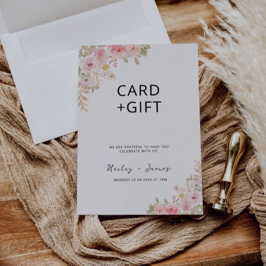 Rose Hochzeitskarten und Geschenkzeichen Einladung