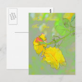 Rose, holen Sie sich Ihre Rose hier! Postkarte (Vorne/Hinten)