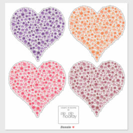 Rose Hört in Vollblut Vinyl Car wasserdicht Aufkleber