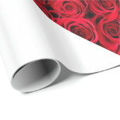 Rose Hört Schleifpapier Geschenkpapier (Rolleneckpunkt)