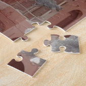 Rose-Hued Sana'a Dreamscape Ai Gemälde Puzzle (Seite)