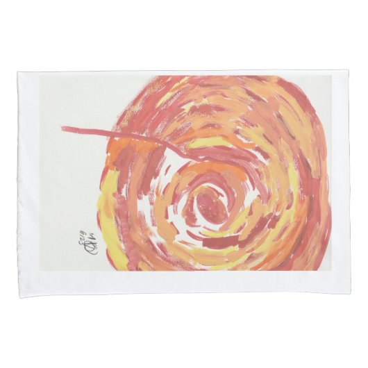 Rose Hüllen Kissenbezug (Vorderseite-Rechts)