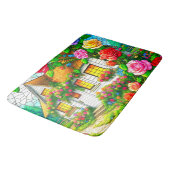 Rose Hütte Badematte (Schrägansicht)