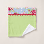 Rose Hütte Badhandtuch Set (Waschlappen)