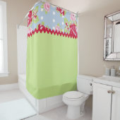 Rose Hütte Duschvorhang (Beispiel)