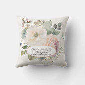 Rose Hütte Garden Baby Girl Kissen (Rückseite)